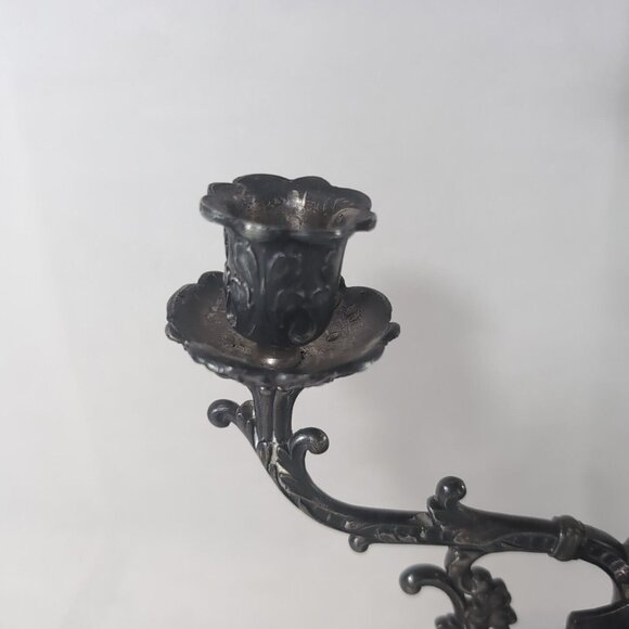 Vtg 1996 Homan Sick-Call Outfit Last Rites Silverplate Cross Crucifix Catholic - Picture 5 of 15